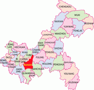 chongqing-administrative-map